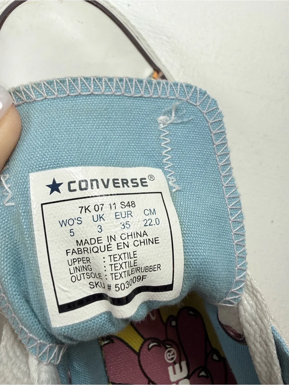 Converse Kids Low Top Sneakers - White, Blue, Yellow, Pink, Maroon
